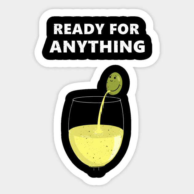 Ready for anything Sticker by AshStore